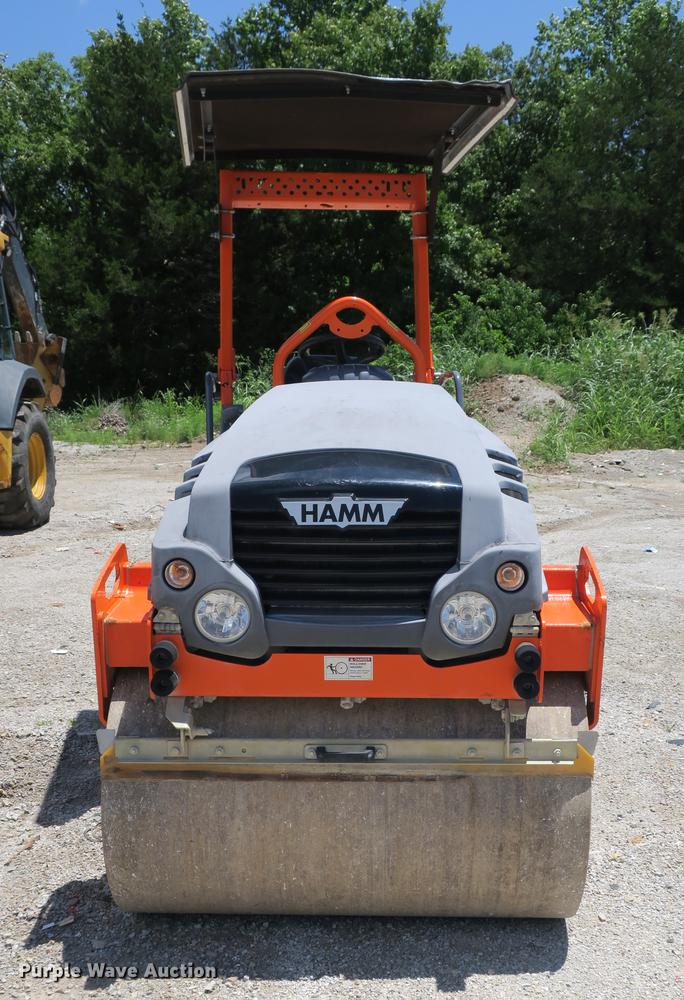 image for item DE3745 Hamm HD-12 double drum vibratory roller