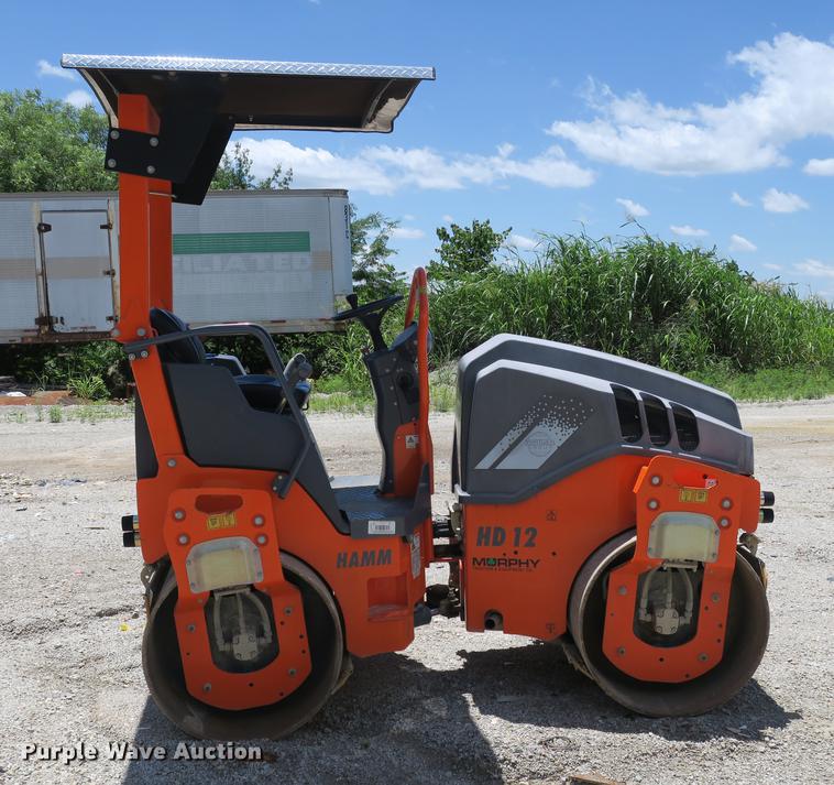 image for item DE3745 Hamm HD-12 double drum vibratory roller