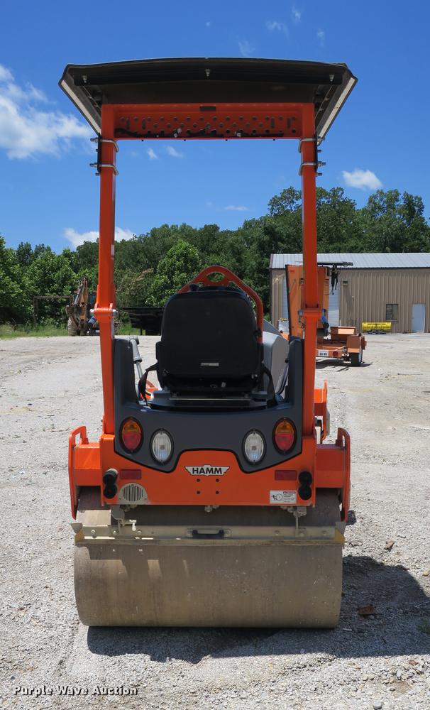 image for item DE3745 Hamm HD-12 double drum vibratory roller