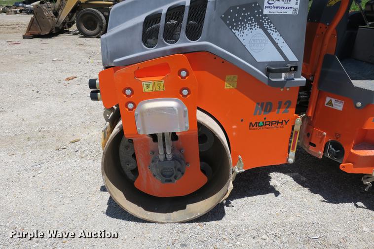 image for item DE3745 Hamm HD-12 double drum vibratory roller