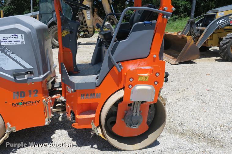 image for item DE3745 Hamm HD-12 double drum vibratory roller