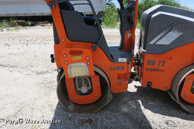 image for item DE3745 Hamm HD-12 double drum vibratory roller