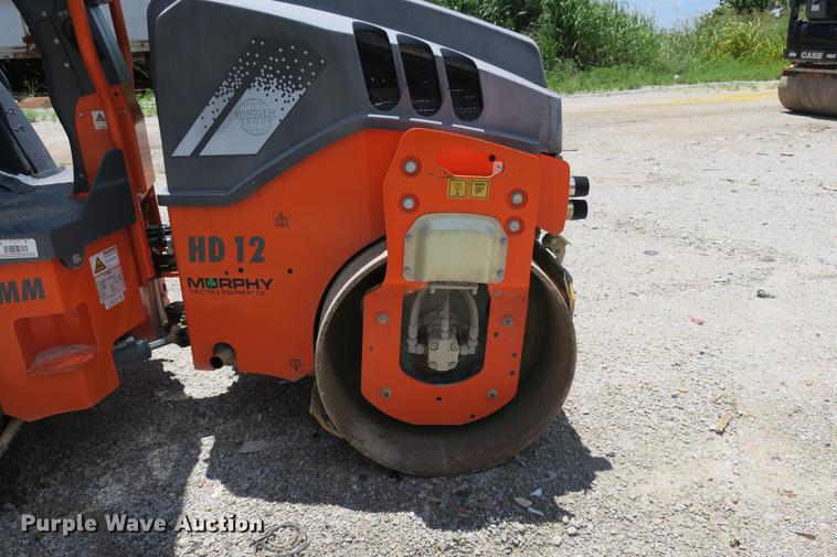 image for item DE3745 Hamm HD-12 double drum vibratory roller