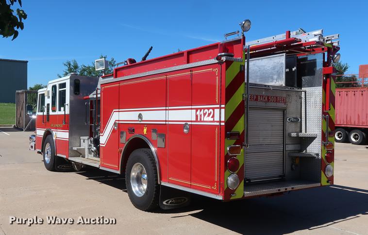 image for item DF3251 1996 Pierce fire truck