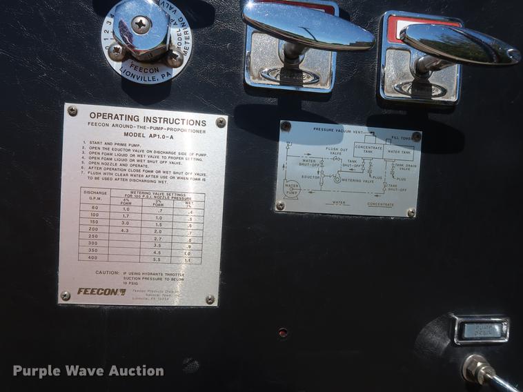 image for item DF3251 1996 Pierce fire truck