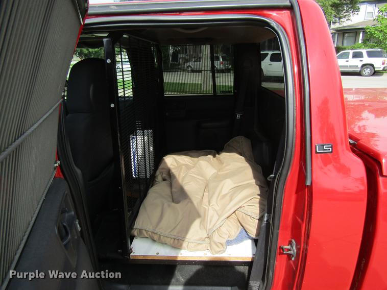 image for item DF3817 2003 Chevrolet S10 Crew Cab pickup truck