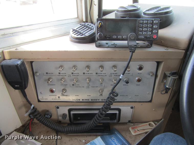 image for item DF3818 1995 GMC Blue Bird DV200G shuttle bus