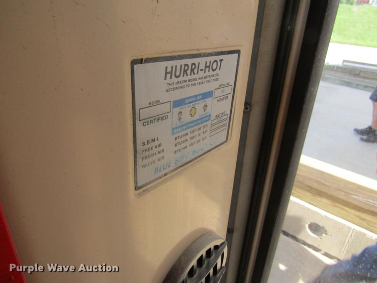 image for item DF3818 1995 GMC Blue Bird DV200G shuttle bus