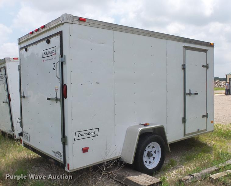 image for item DF4289 2010 Haul Mark enclosed cargo trailer