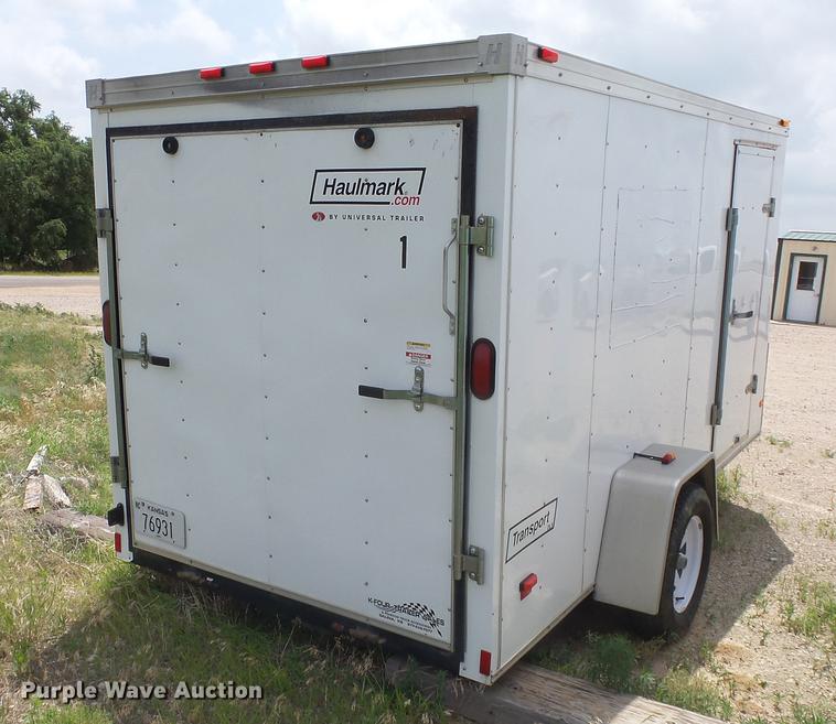 image for item DF4291 2010 Haul Mark enclosed cargo trailer