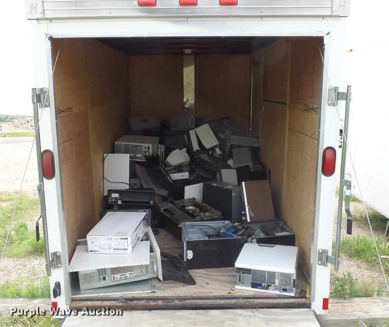 image for item DF4291 2010 Haul Mark enclosed cargo trailer