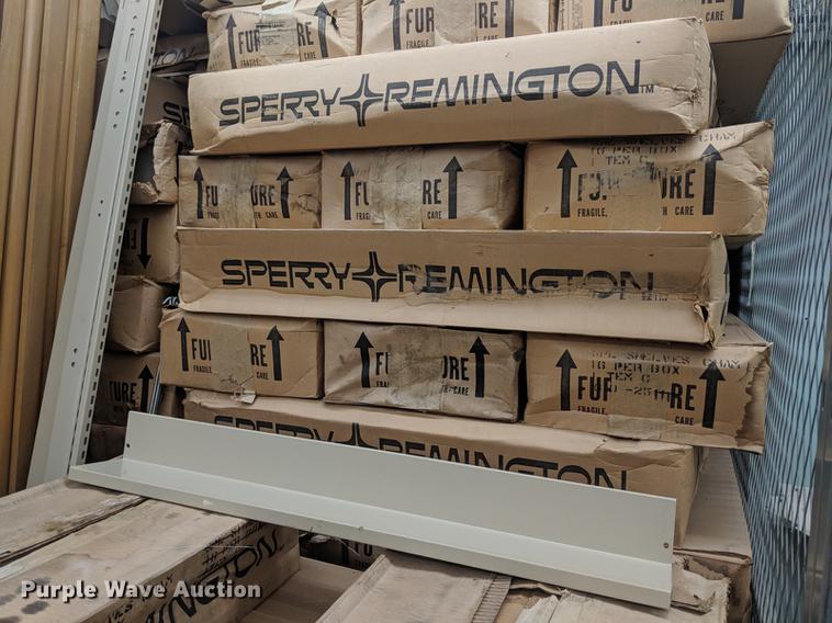 image for item DZ9964 (100) boxes of Sperry Remington microfilm shelving