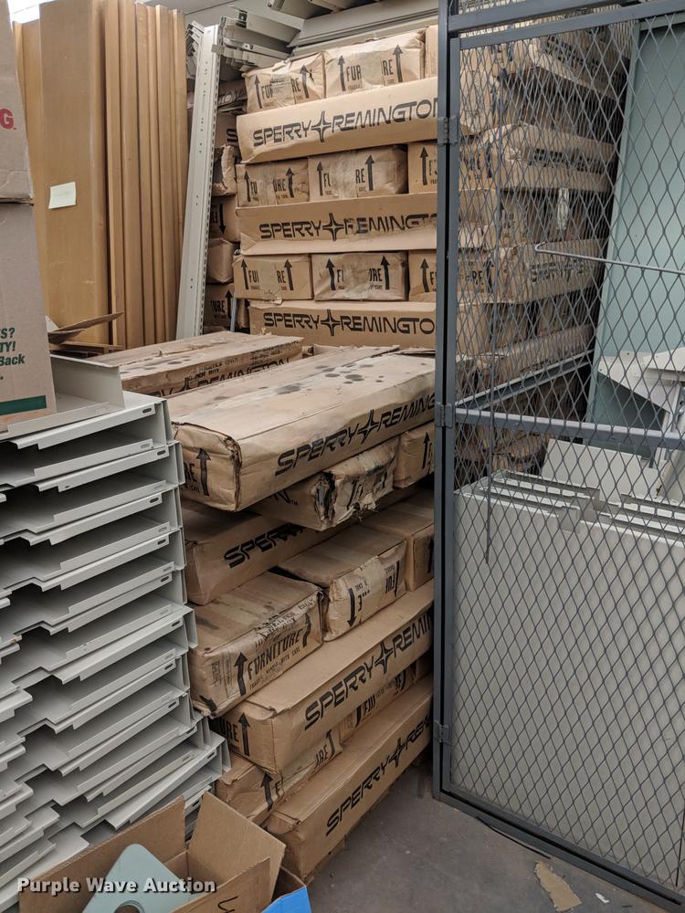 image for item DZ9964 (100) boxes of Sperry Remington microfilm shelving