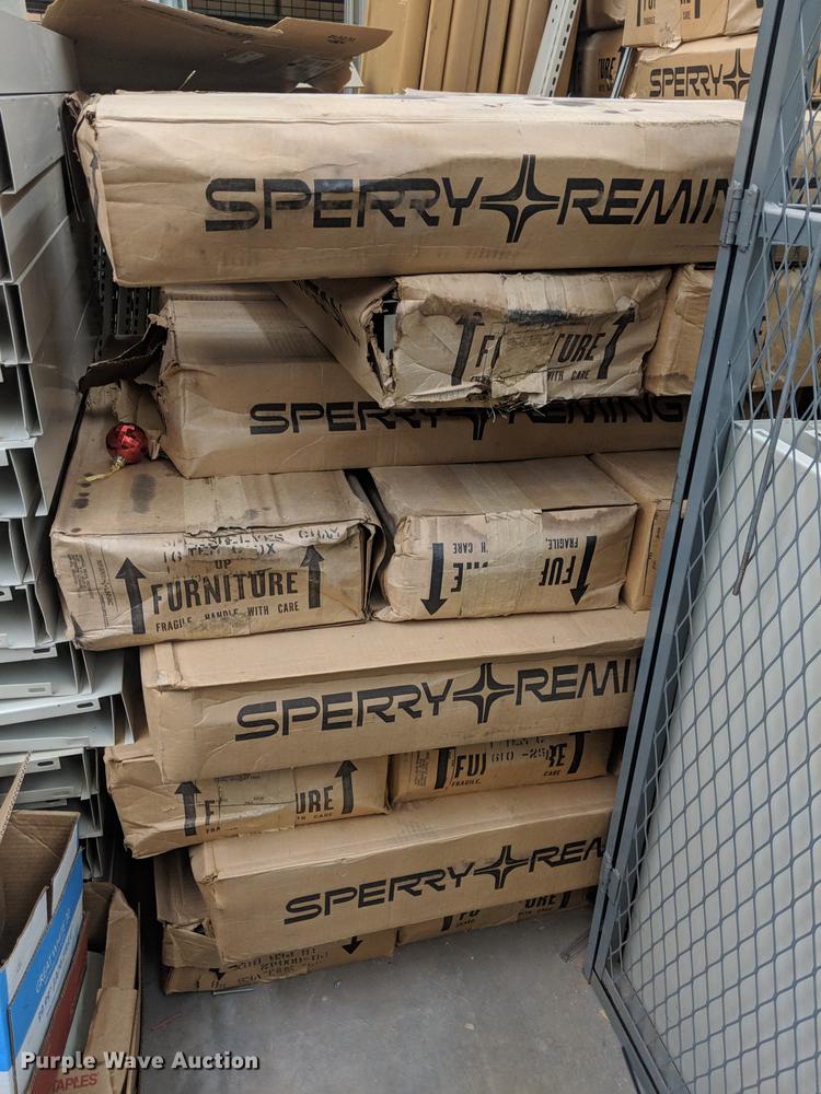 image for item DZ9964 (100) boxes of Sperry Remington microfilm shelving
