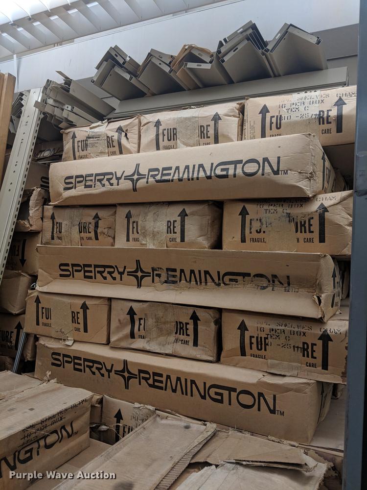 image for item DZ9964 (100) boxes of Sperry Remington microfilm shelving