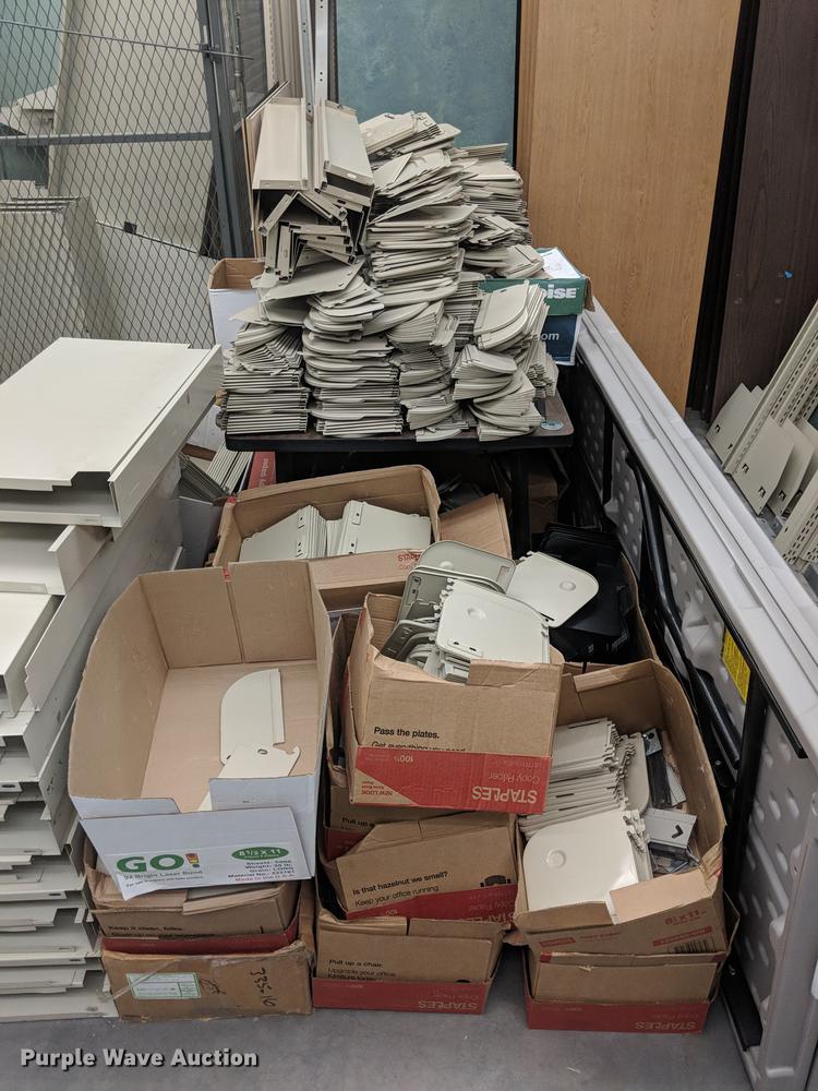 image for item DZ9964 (100) boxes of Sperry Remington microfilm shelving