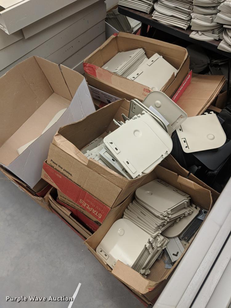 image for item DZ9964 (100) boxes of Sperry Remington microfilm shelving