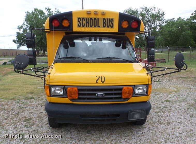 image for item EI9834 2007 Ford E450 school bus