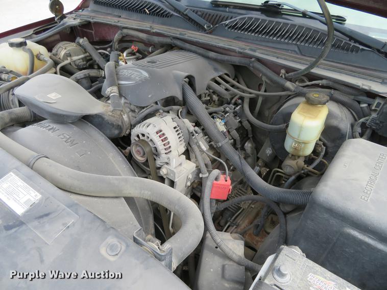 image for item EJ9663 2001 GMC Sierra 1500 Ext. Cab pickup truck