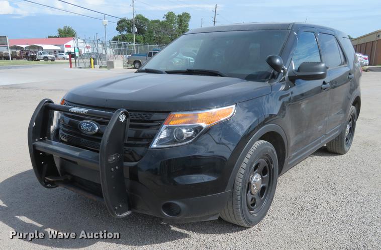 image for item EJ9668 2014 Ford Explorer Police Interceptor SUV