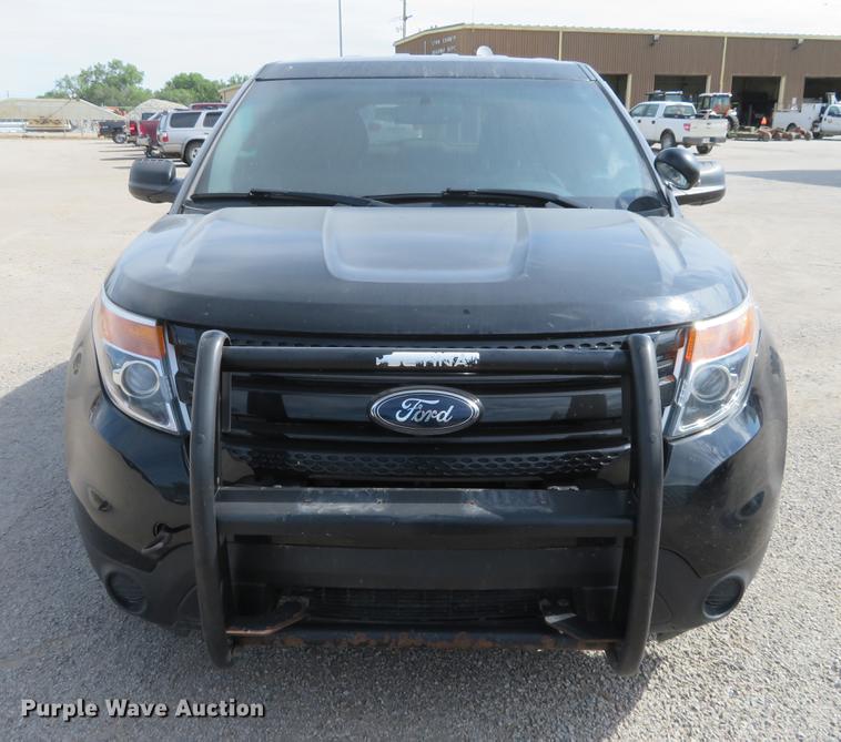 image for item EJ9668 2014 Ford Explorer Police Interceptor SUV