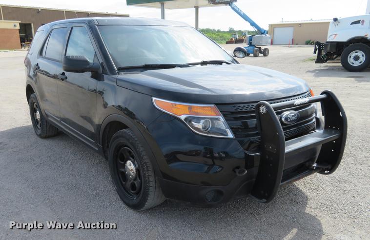 image for item EJ9668 2014 Ford Explorer Police Interceptor SUV