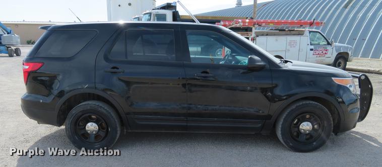 image for item EJ9668 2014 Ford Explorer Police Interceptor SUV