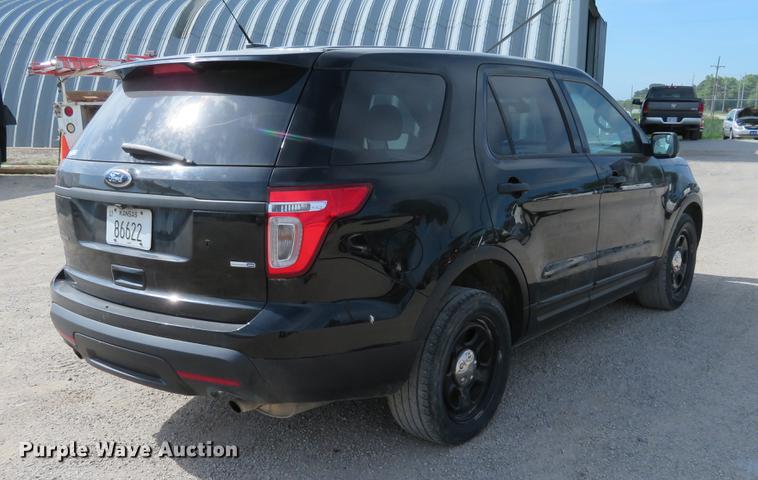 image for item EJ9668 2014 Ford Explorer Police Interceptor SUV