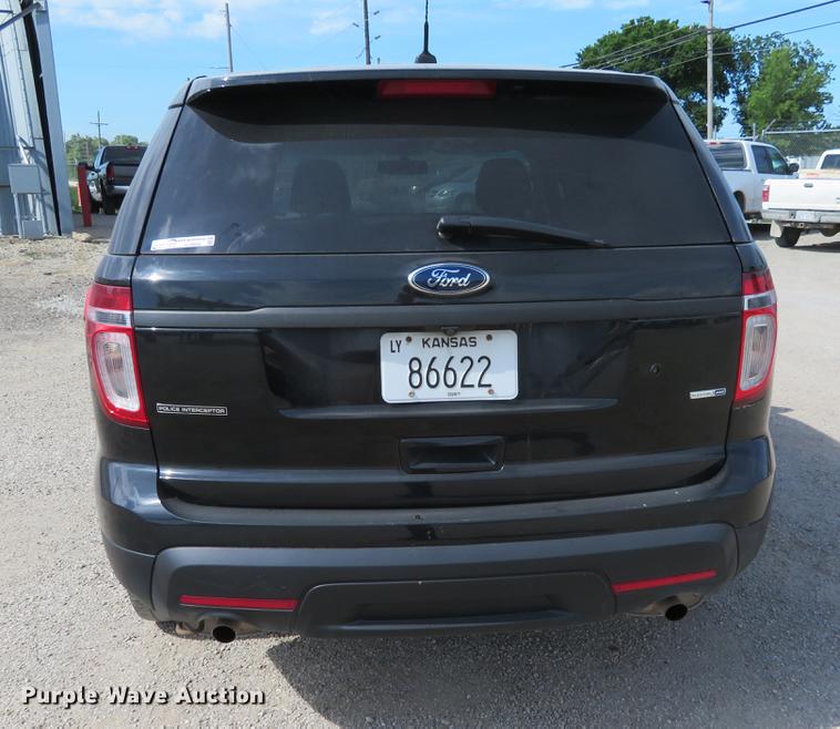 image for item EJ9668 2014 Ford Explorer Police Interceptor SUV