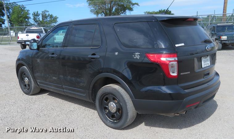 image for item EJ9668 2014 Ford Explorer Police Interceptor SUV