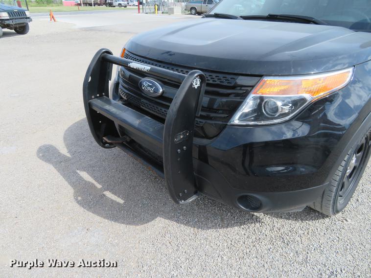 image for item EJ9668 2014 Ford Explorer Police Interceptor SUV
