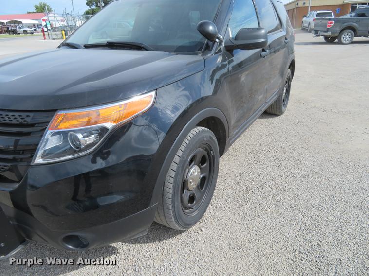 image for item EJ9668 2014 Ford Explorer Police Interceptor SUV