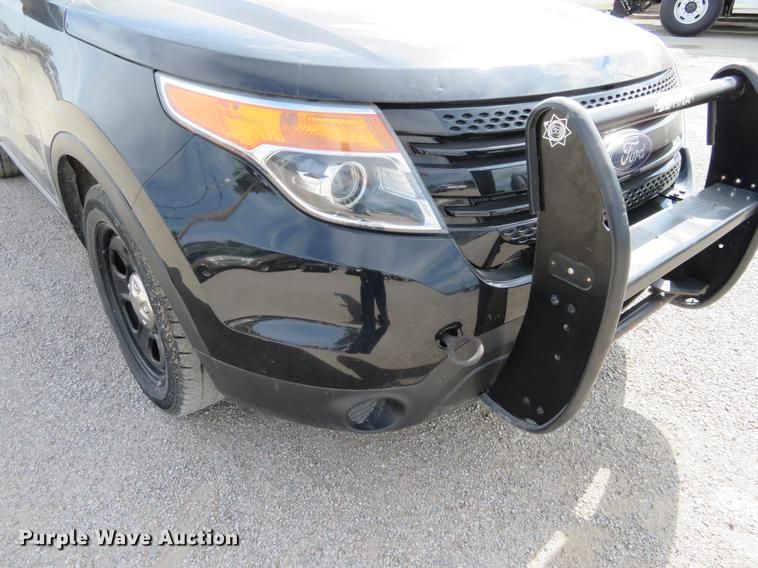 image for item EJ9668 2014 Ford Explorer Police Interceptor SUV