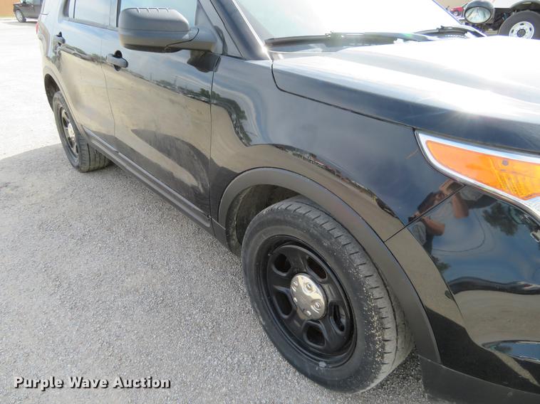 image for item EJ9668 2014 Ford Explorer Police Interceptor SUV