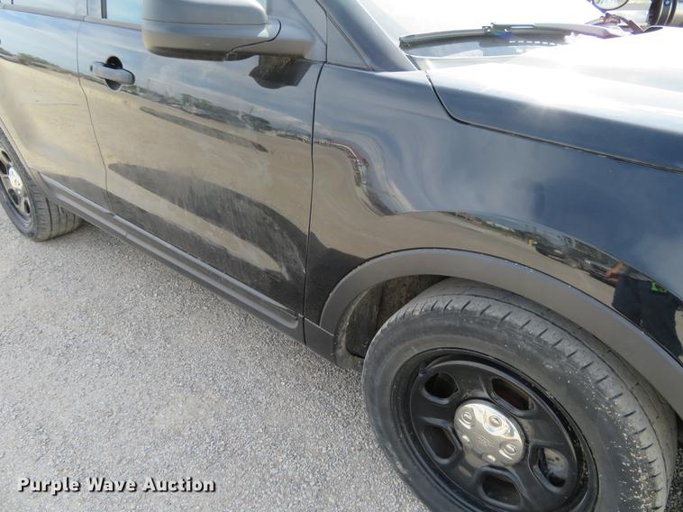 image for item EJ9668 2014 Ford Explorer Police Interceptor SUV