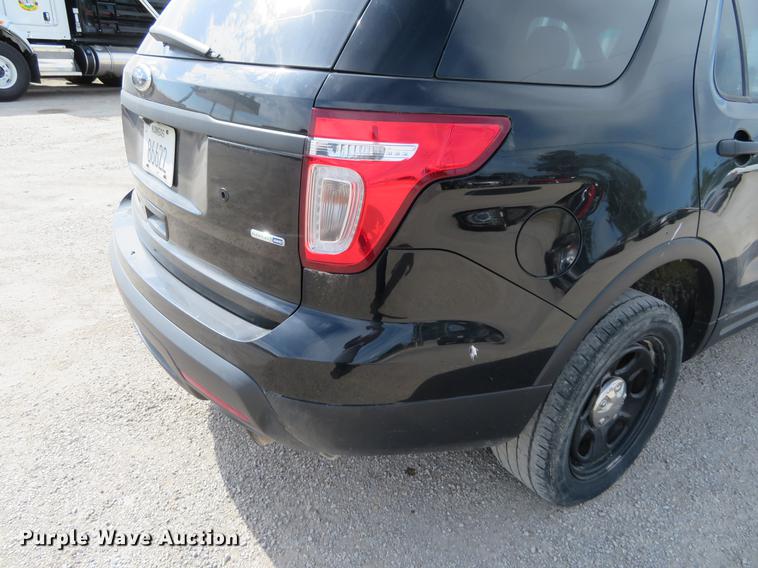 image for item EJ9668 2014 Ford Explorer Police Interceptor SUV
