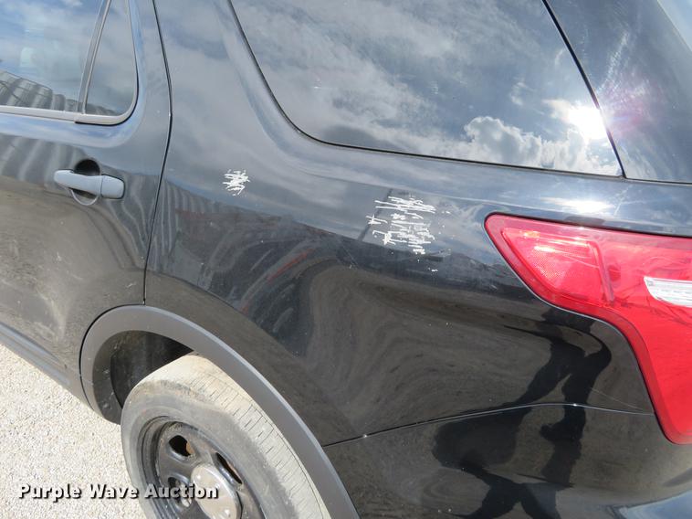 image for item EJ9668 2014 Ford Explorer Police Interceptor SUV