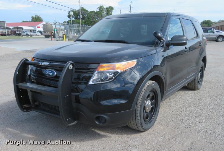 image for item EJ9670 2014 Ford Explorer Police Interceptor SUV