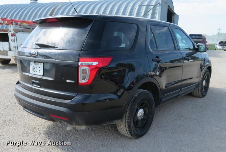 image for item EJ9670 2014 Ford Explorer Police Interceptor SUV