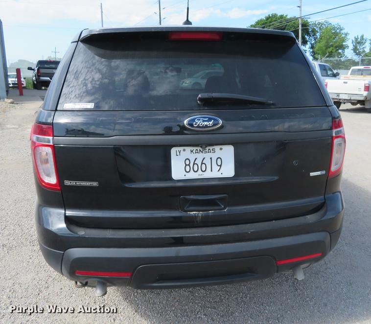 image for item EJ9670 2014 Ford Explorer Police Interceptor SUV