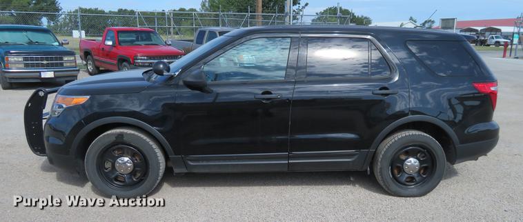 image for item EJ9670 2014 Ford Explorer Police Interceptor SUV
