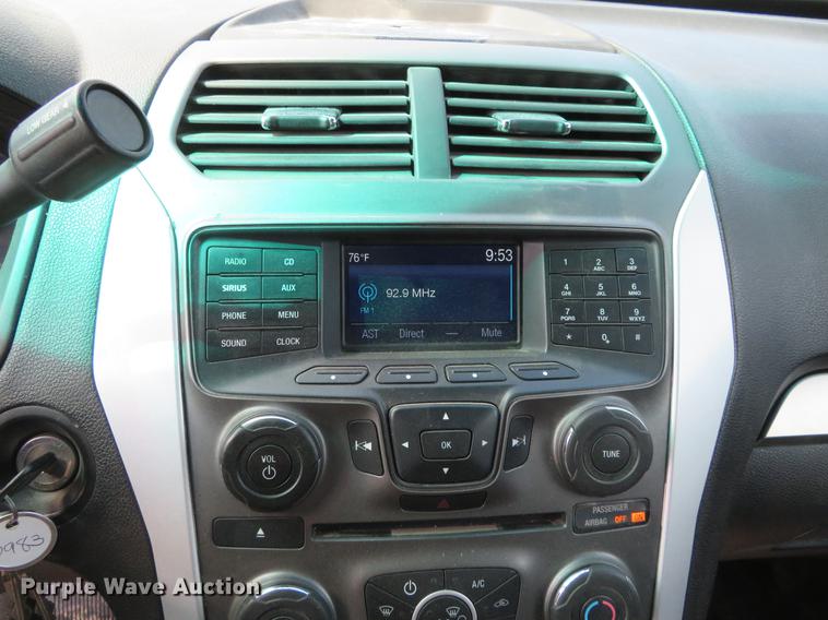 image for item EJ9670 2014 Ford Explorer Police Interceptor SUV