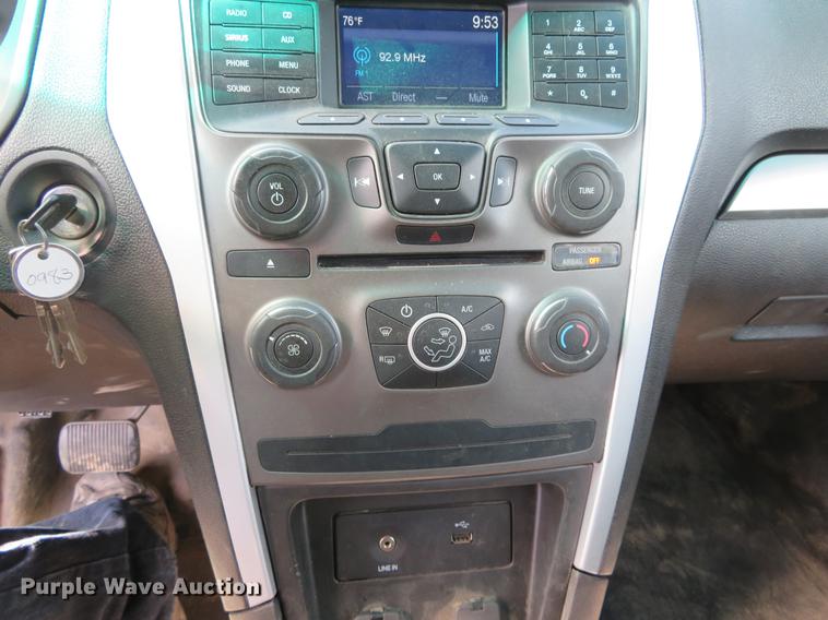 image for item EJ9670 2014 Ford Explorer Police Interceptor SUV