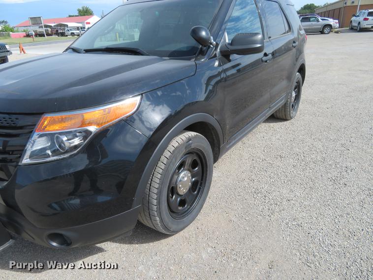 image for item EJ9670 2014 Ford Explorer Police Interceptor SUV