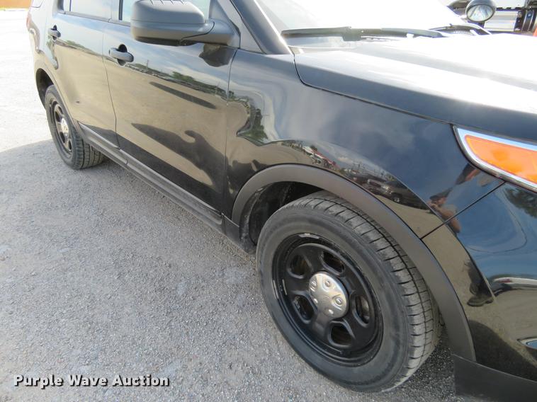 image for item EJ9670 2014 Ford Explorer Police Interceptor SUV