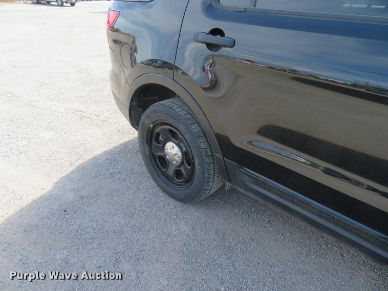 image for item EJ9670 2014 Ford Explorer Police Interceptor SUV