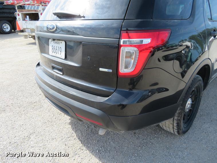 image for item EJ9670 2014 Ford Explorer Police Interceptor SUV