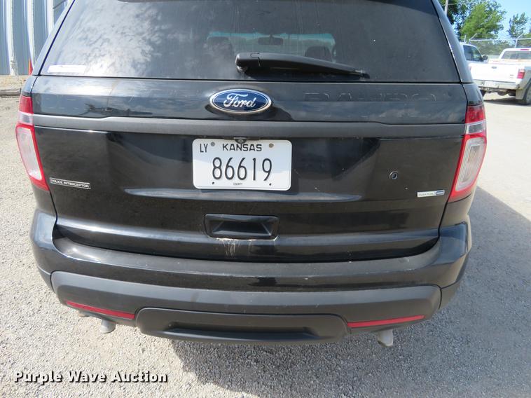 image for item EJ9670 2014 Ford Explorer Police Interceptor SUV