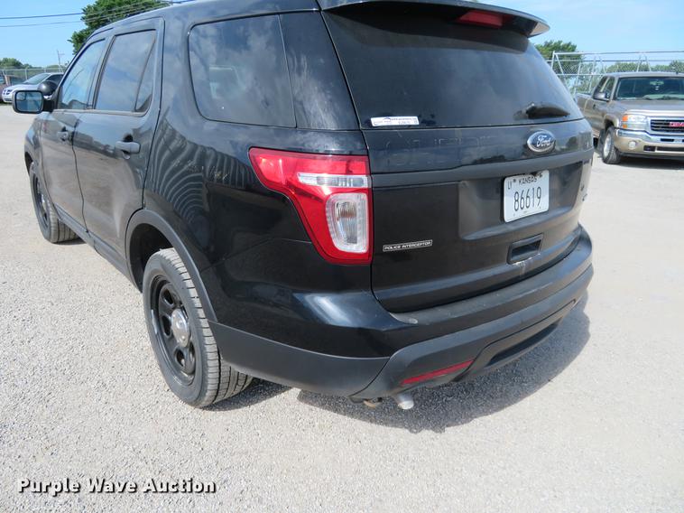 image for item EJ9670 2014 Ford Explorer Police Interceptor SUV
