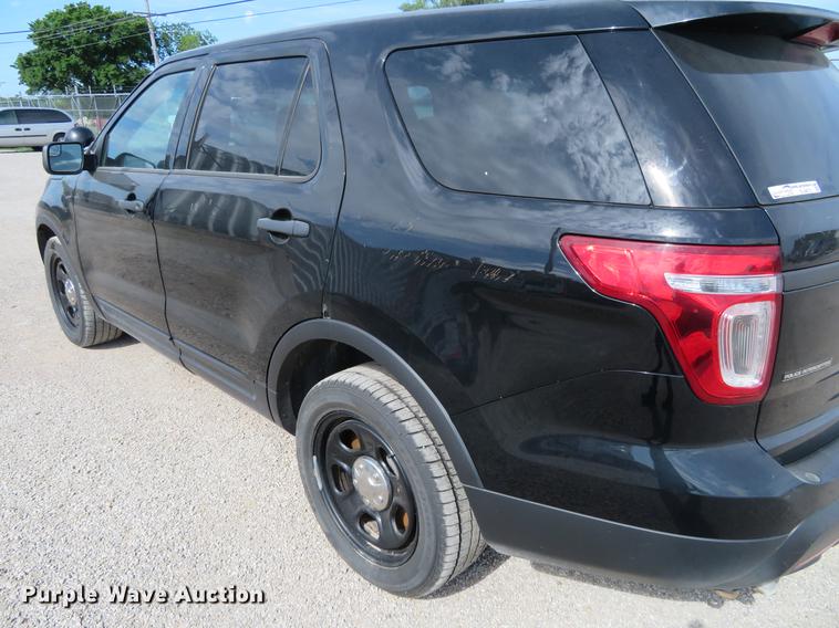 image for item EJ9670 2014 Ford Explorer Police Interceptor SUV